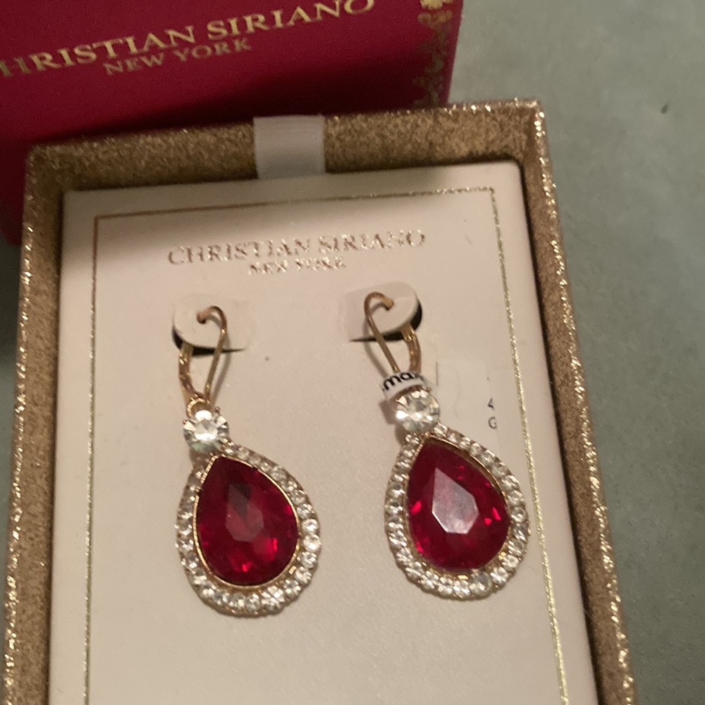 Christian Siriano New York Drop Earrings